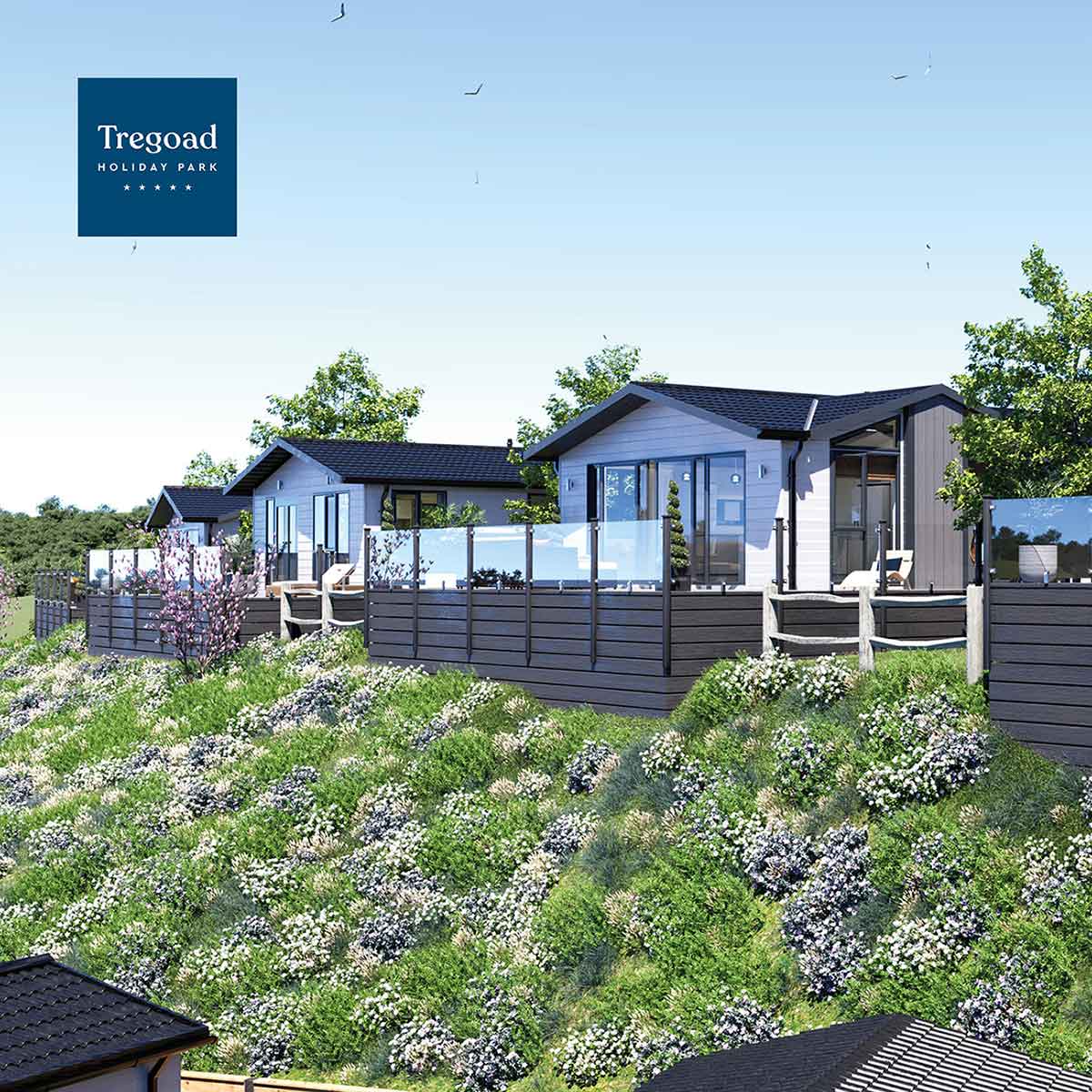 Luxury Lodges for Sale at Samphire Cove at Tregoad Holiday Park